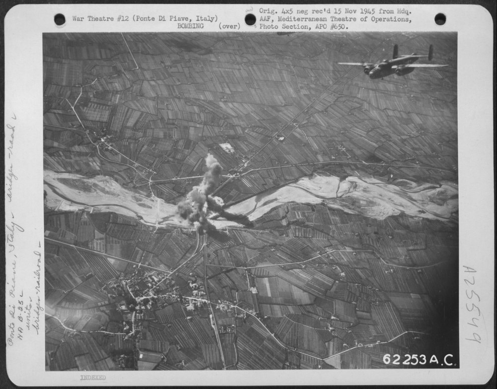 B-25 Mitchells near Ponte Di Piave