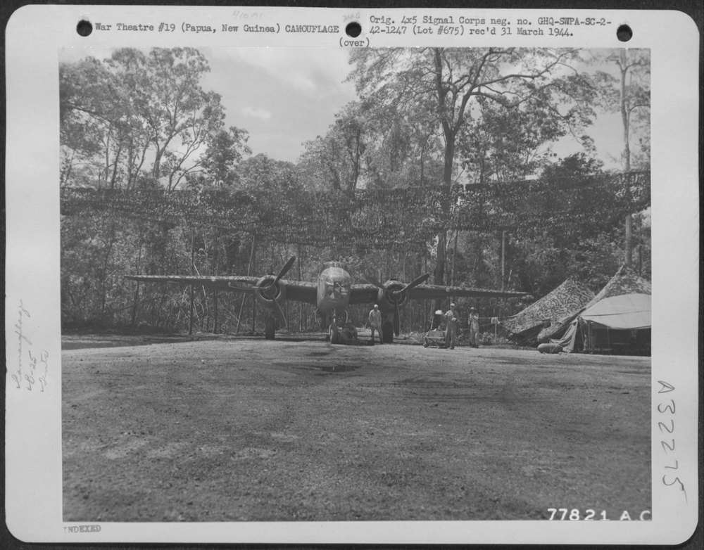 B-25 near Port Moresby