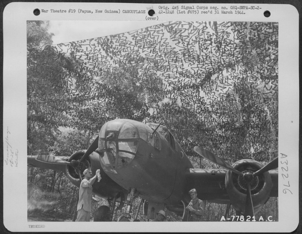 B-25 near Port Moresby