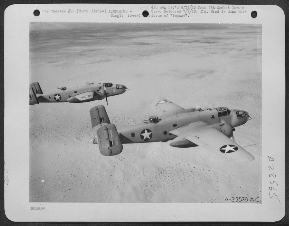B-25's in North Africa