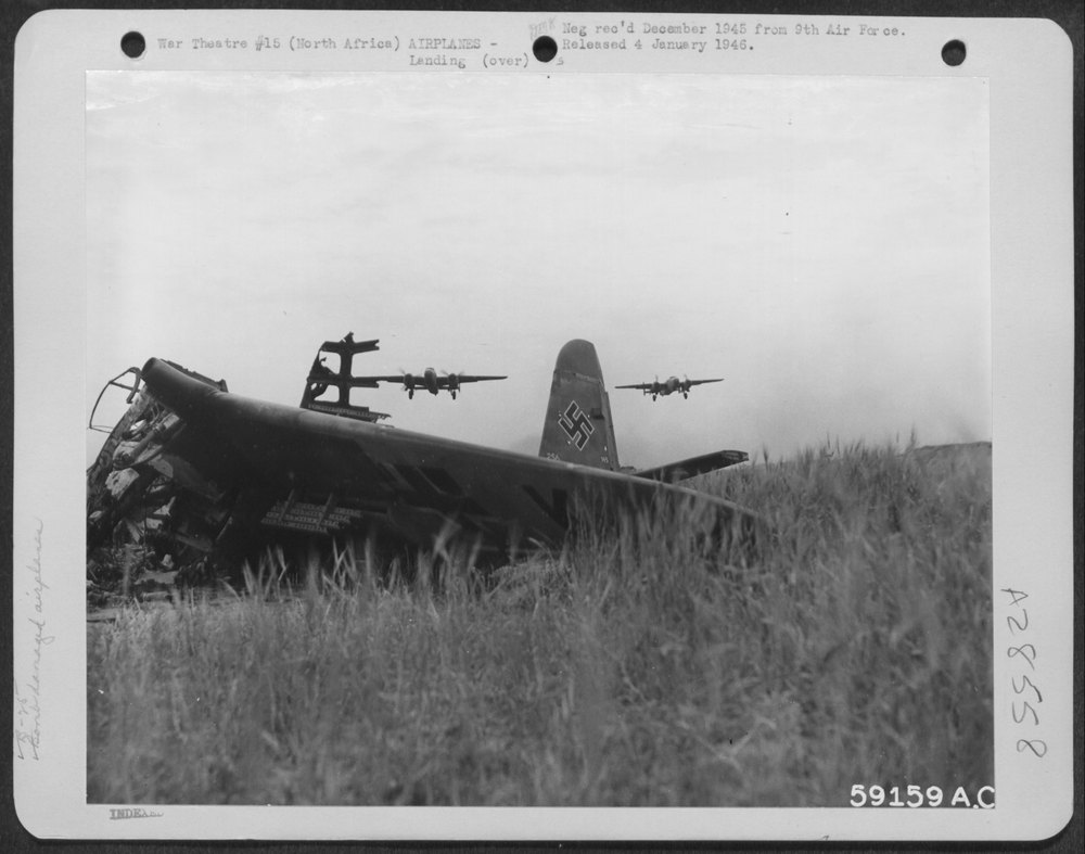 B-25's landing in North Africa