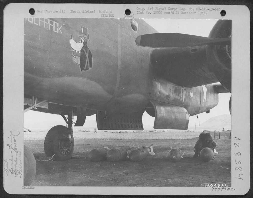 B-25 WOLF PACK in North Africa