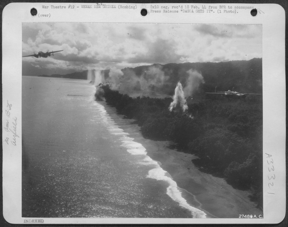 B-25s over Dagua