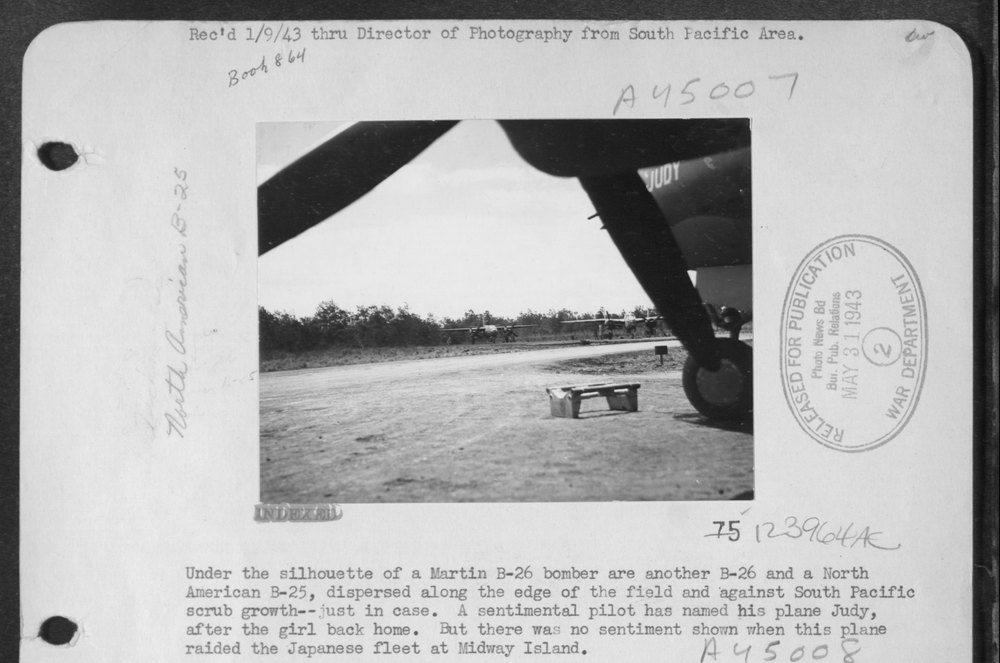 B-26 and B-25 in South Pacific
