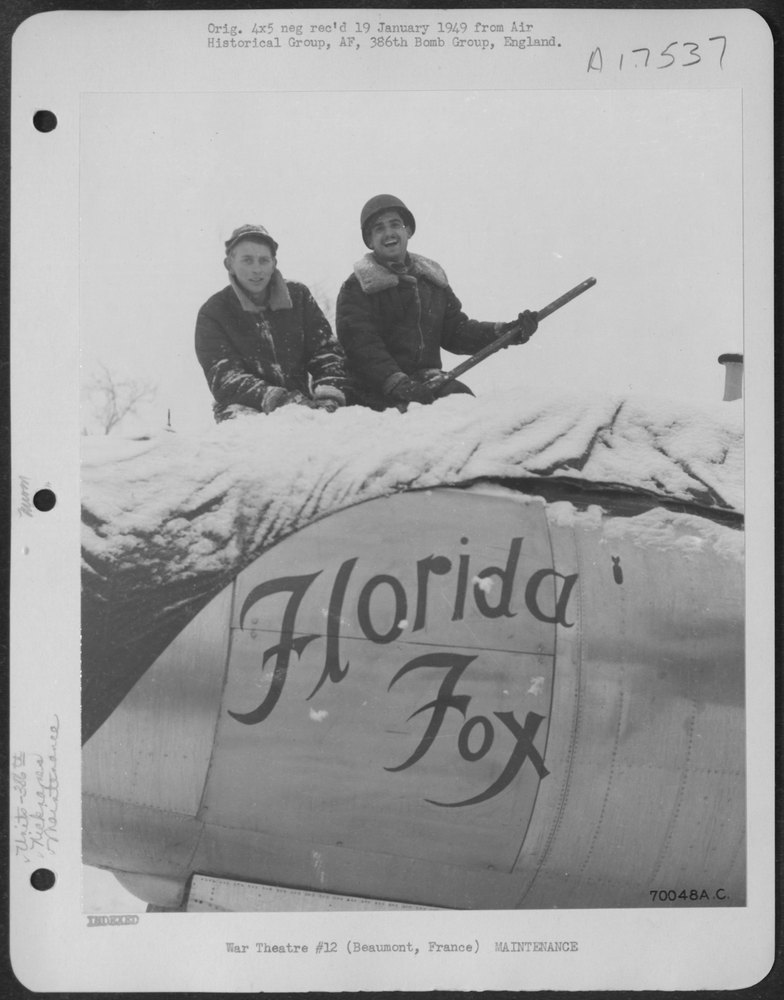 B-26 at Beaumont base