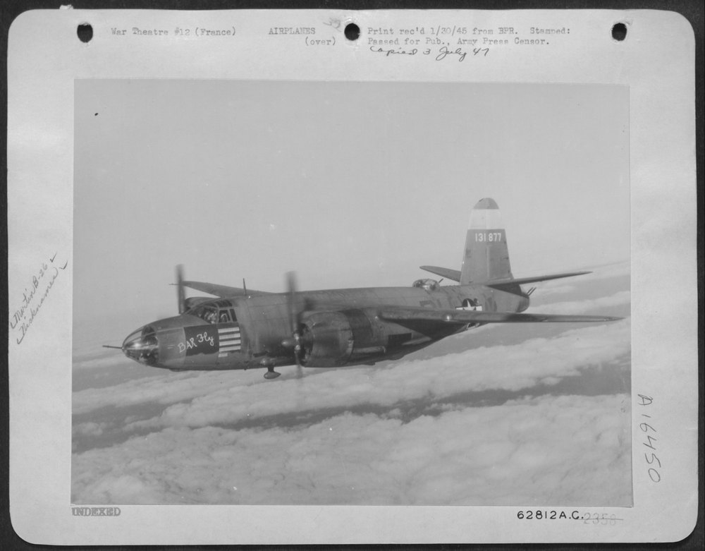 B-26 Bar Fly in France