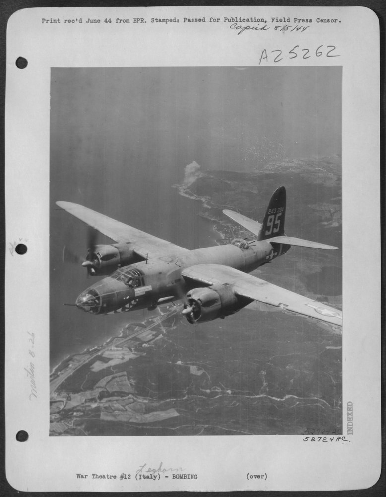 B-26 Marauder in Central Italy