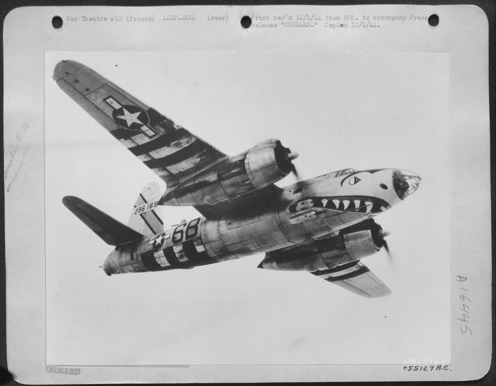 B-26 Marauder in France