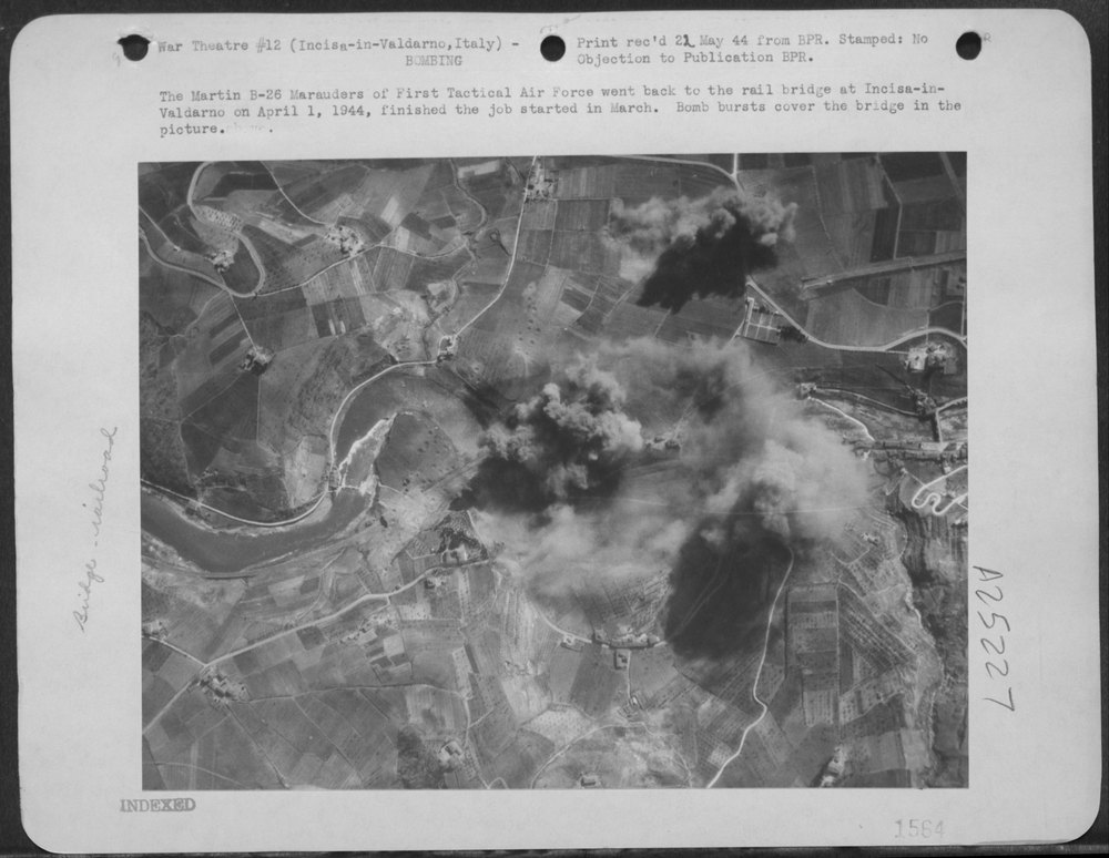 B-26 Marauders at Incisa-in-Valdarno