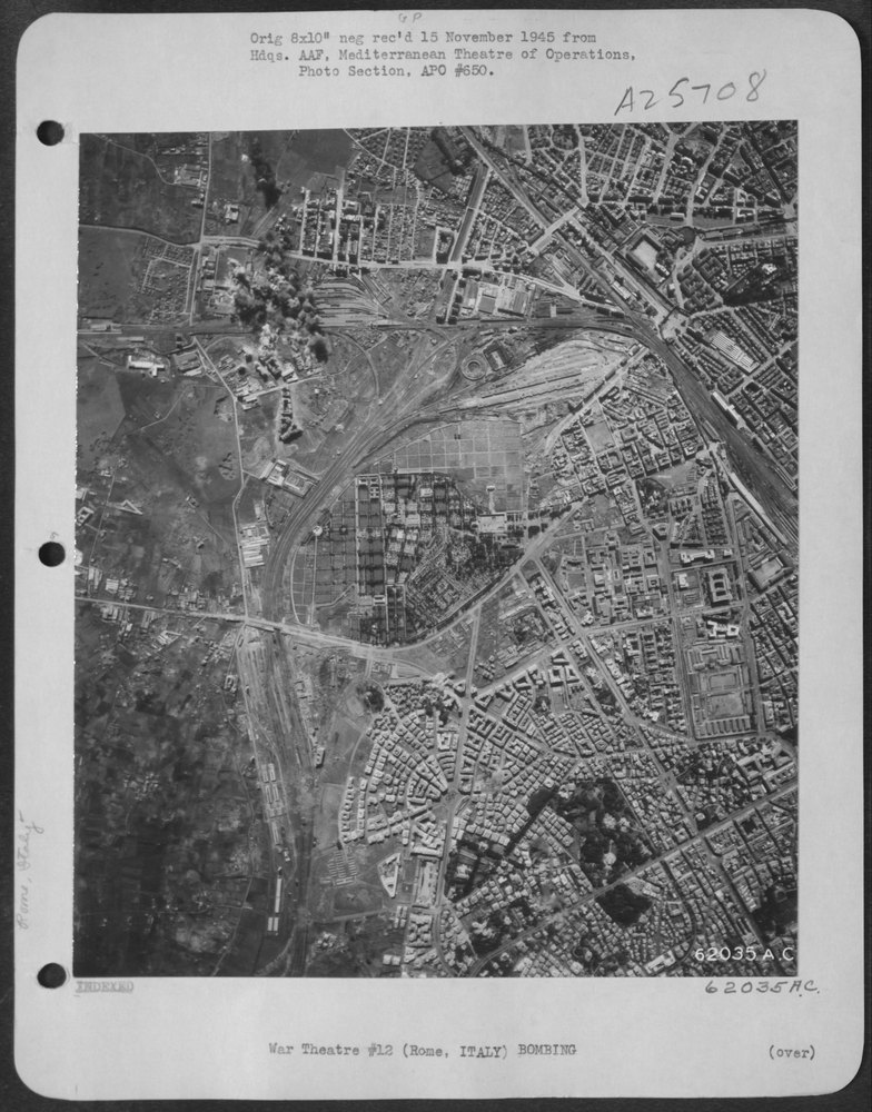 B-26 Marauders bombing Rome