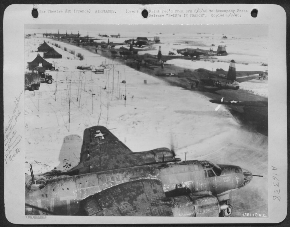 B-26 Marauders in France