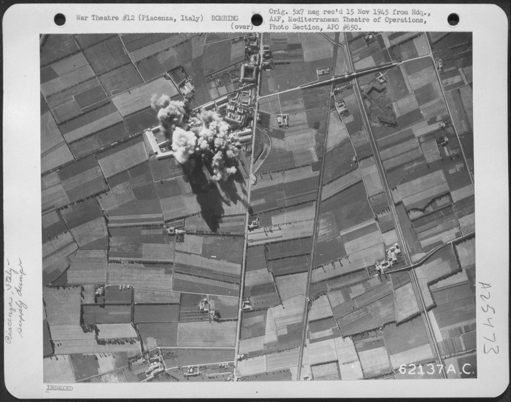 B-26 Marauders near Piacenza