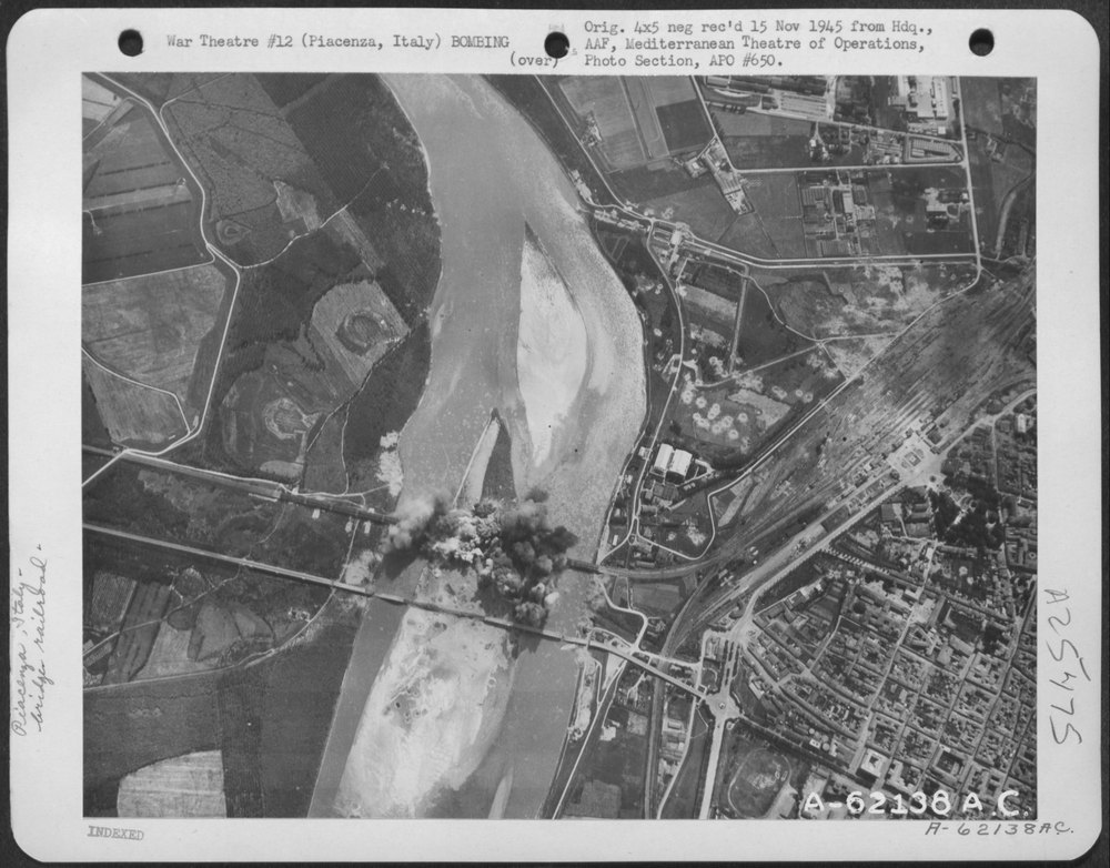 B-26 Marauders near Piacenza