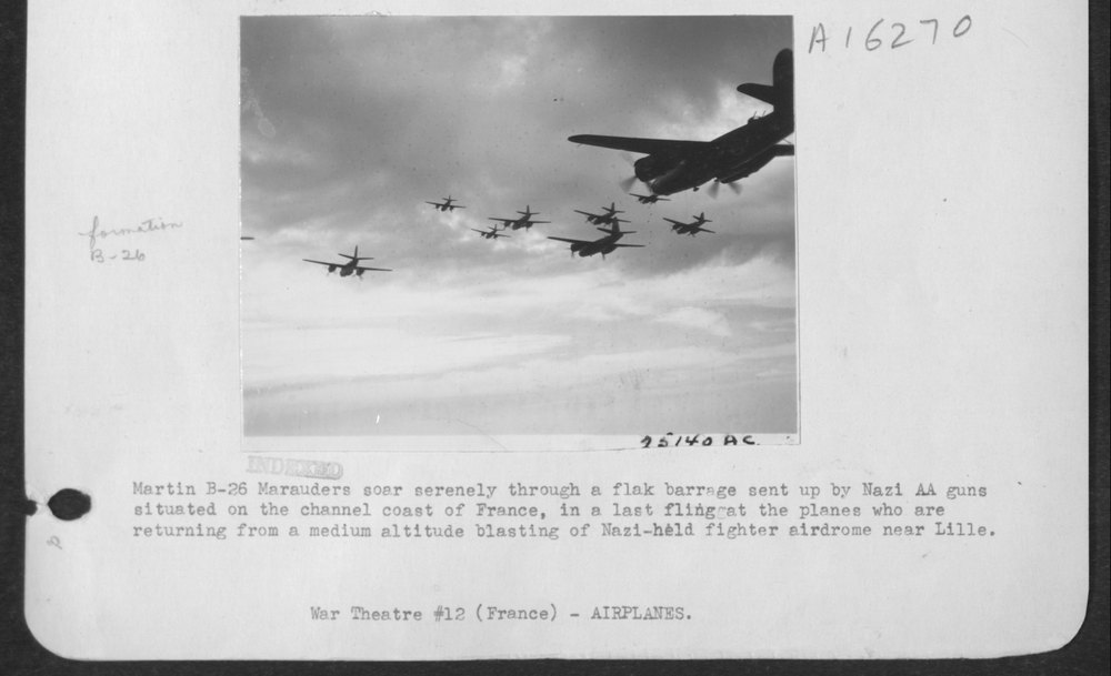 B-26 Marauders over France
