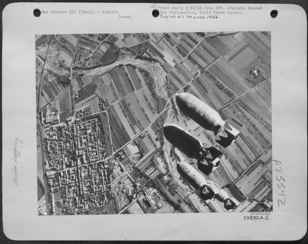 B-26 Marauders target Pontecurone rail bridge