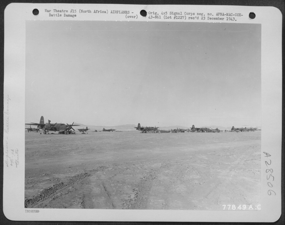 B-26s at Biskra Airdrome