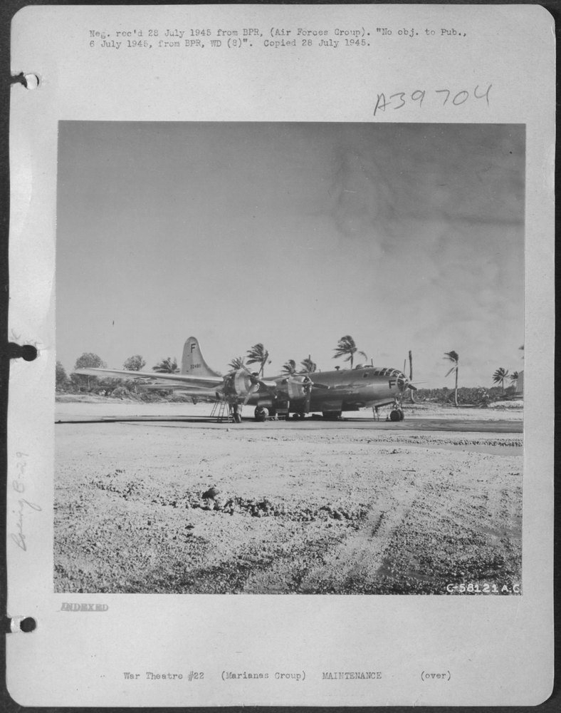 B-29 at Guam Air Depot