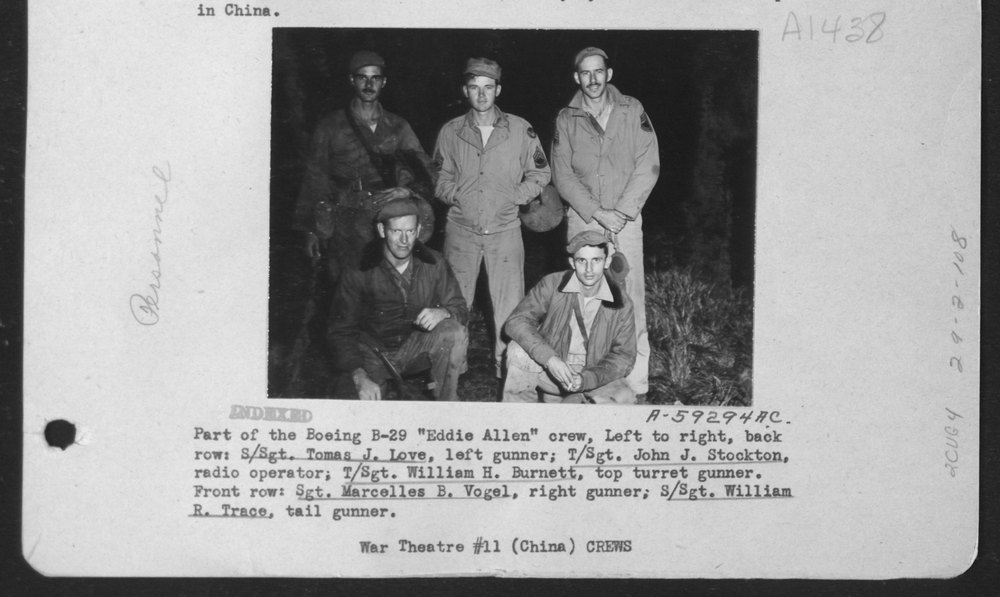 B-29 Eddie Allen crew