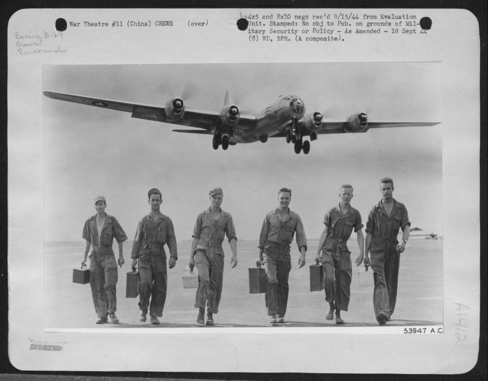 B-29 in depot