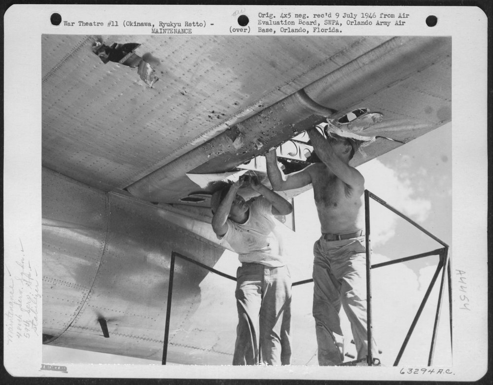 B-29 on Bolo Strip