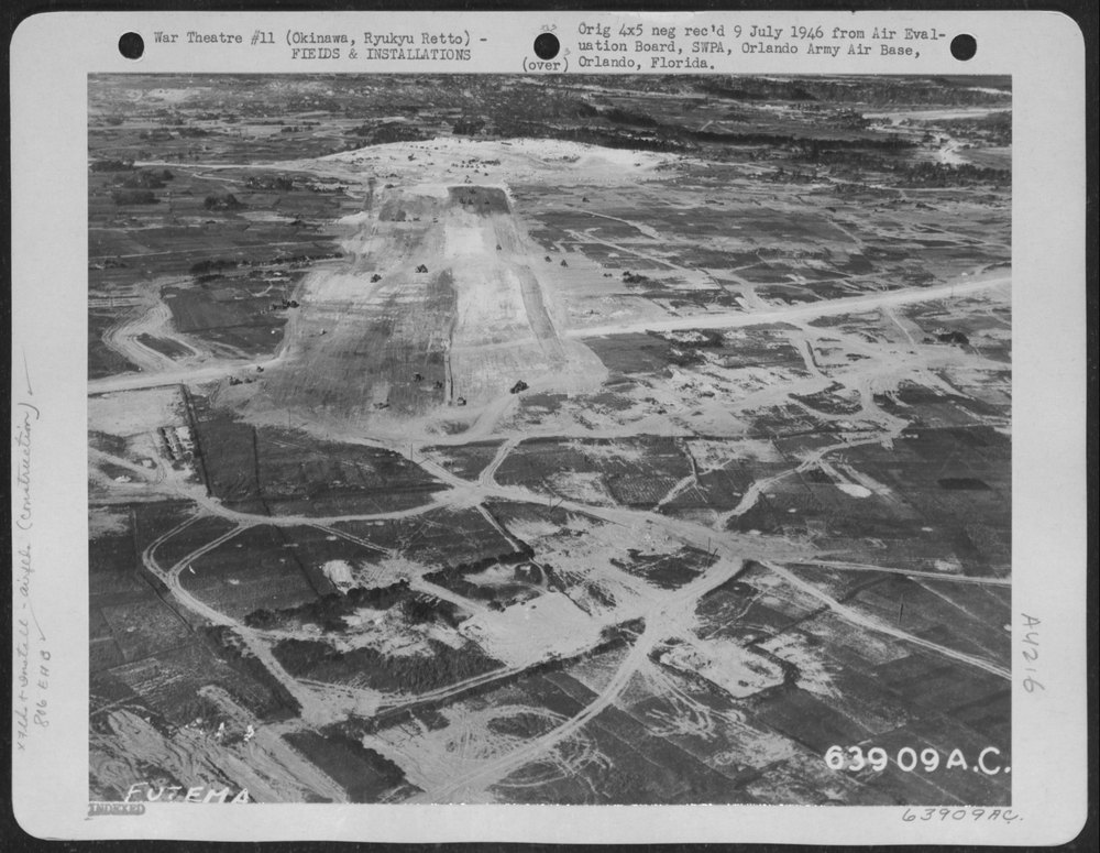 B-29 Strip At Futema Okinawa