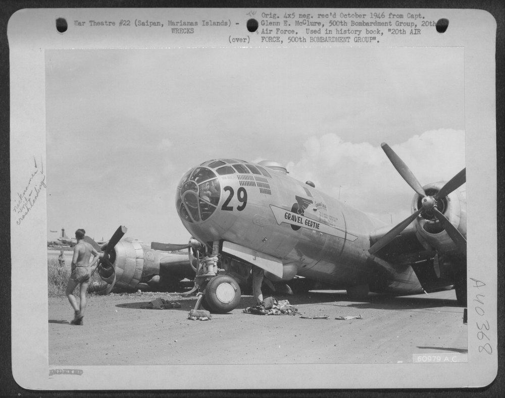 B-29 Superfortress at 500th Bombardment Group