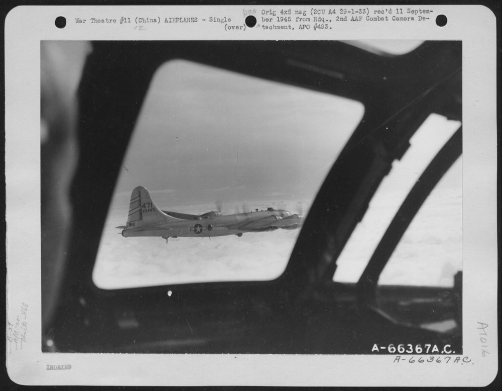 B-29 Superfortress en route home