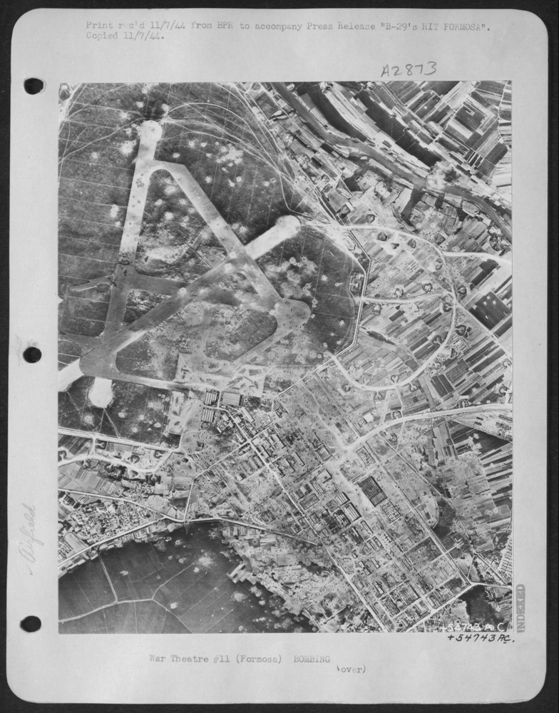 B-29 Superfortress over Formosa