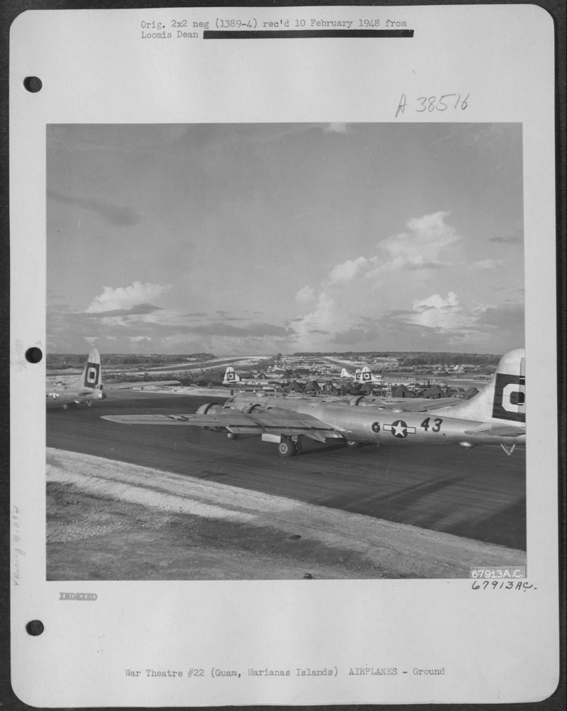 B-29 Superfortresses at North Field Guam