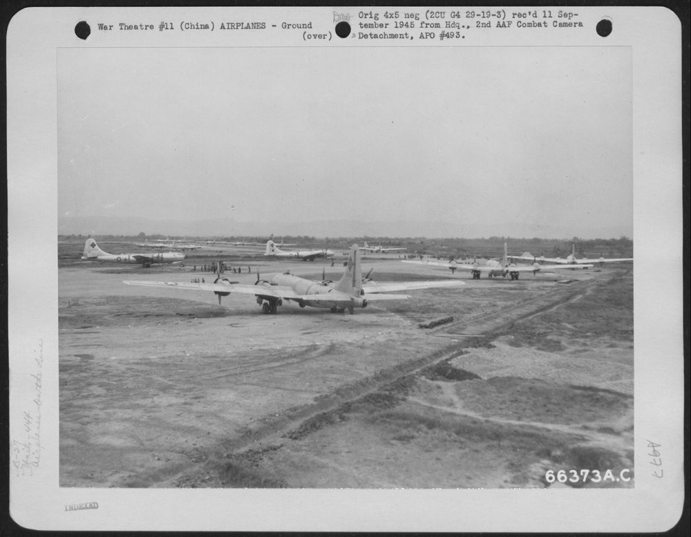 B-29 Superfortresses in China