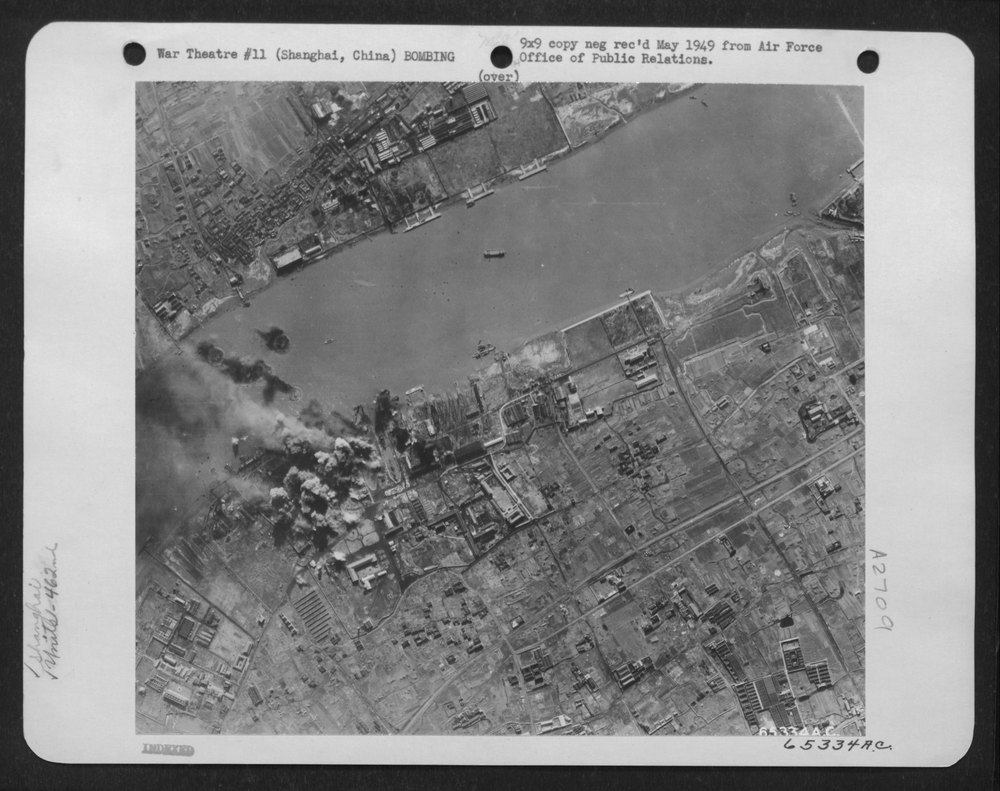 B-29s over Shanghai