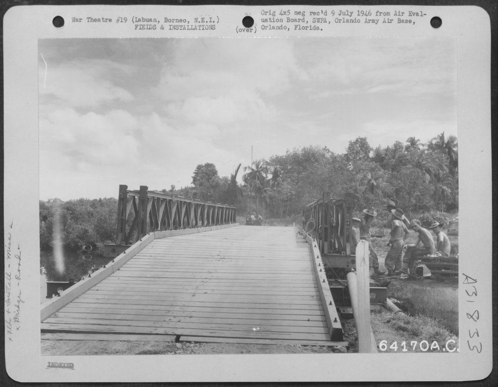 Bailey Bridge at Labuan Island