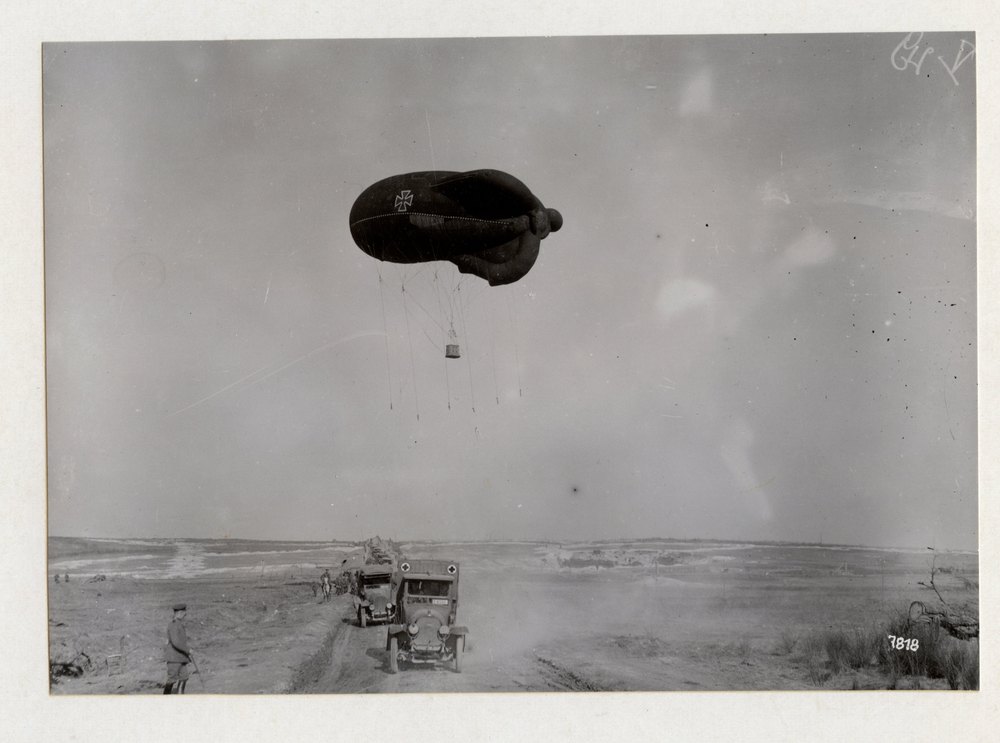 Balloon detachment on the advance against Ham, The great offensive in the West