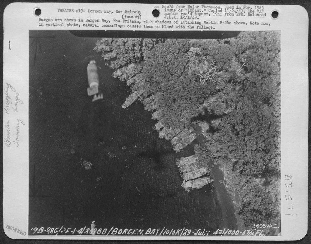 Barges in Borgen Bay