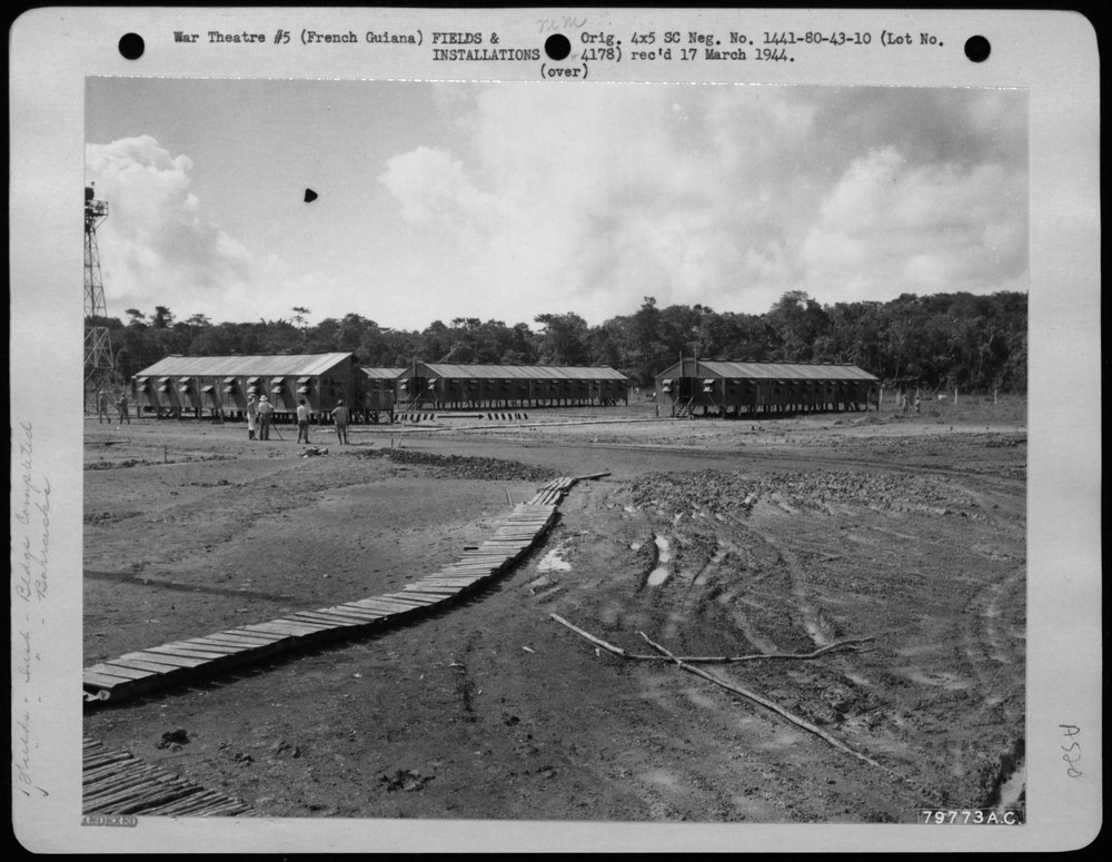 Barracks at Gallion Field