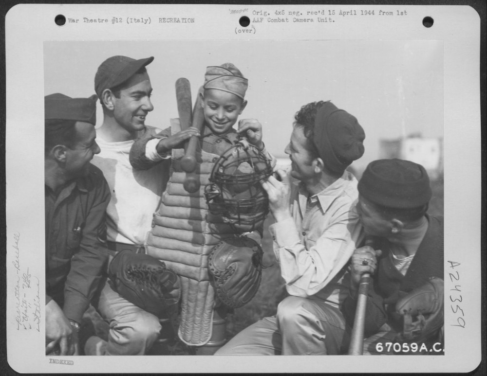 Baseball at 15th AF base