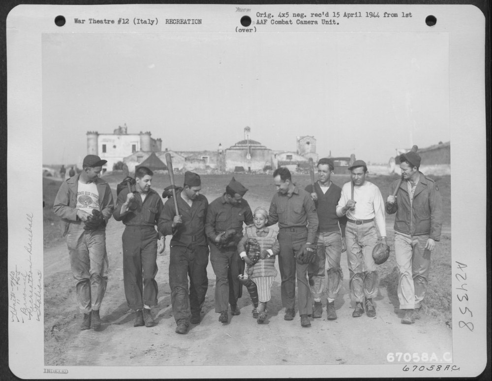 Baseball at 15th Air Force base