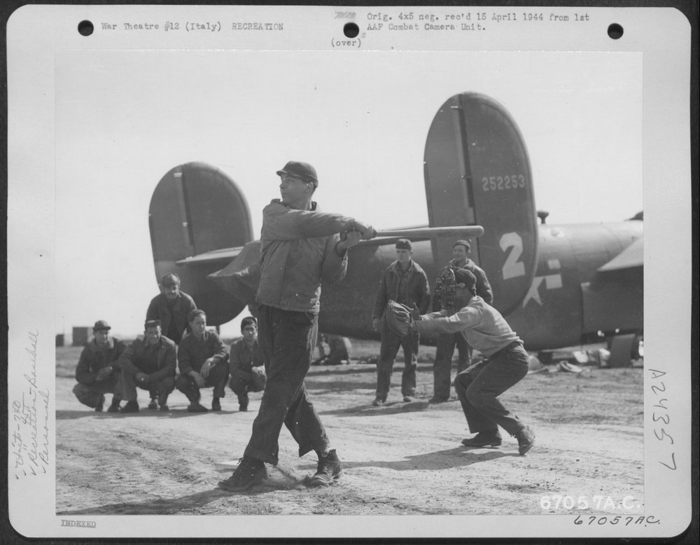 Baseball at 15th Air Force Base