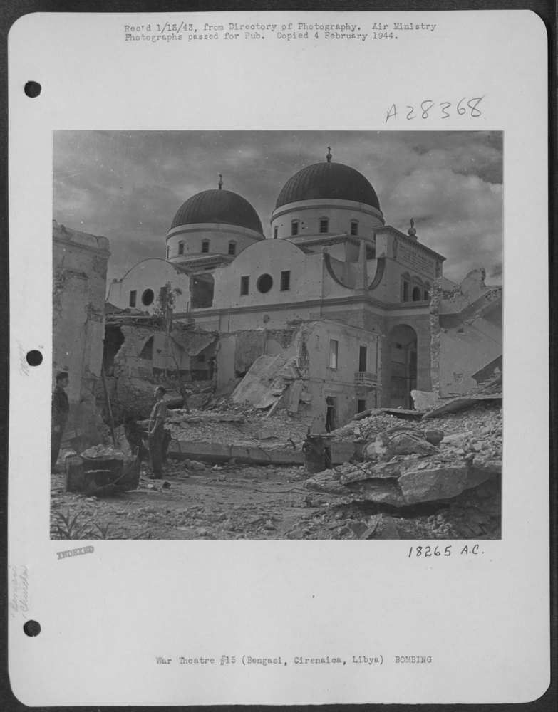 Bengasi Cathedral damaged in Libya