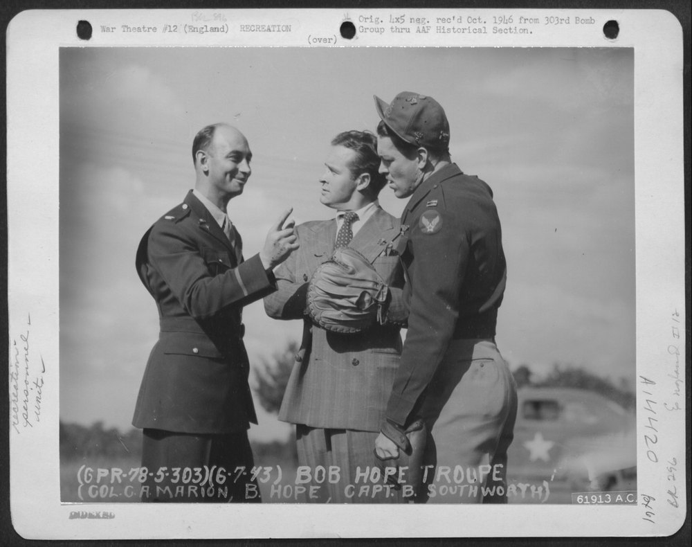 Bob Hope at 303rd Bomb Group