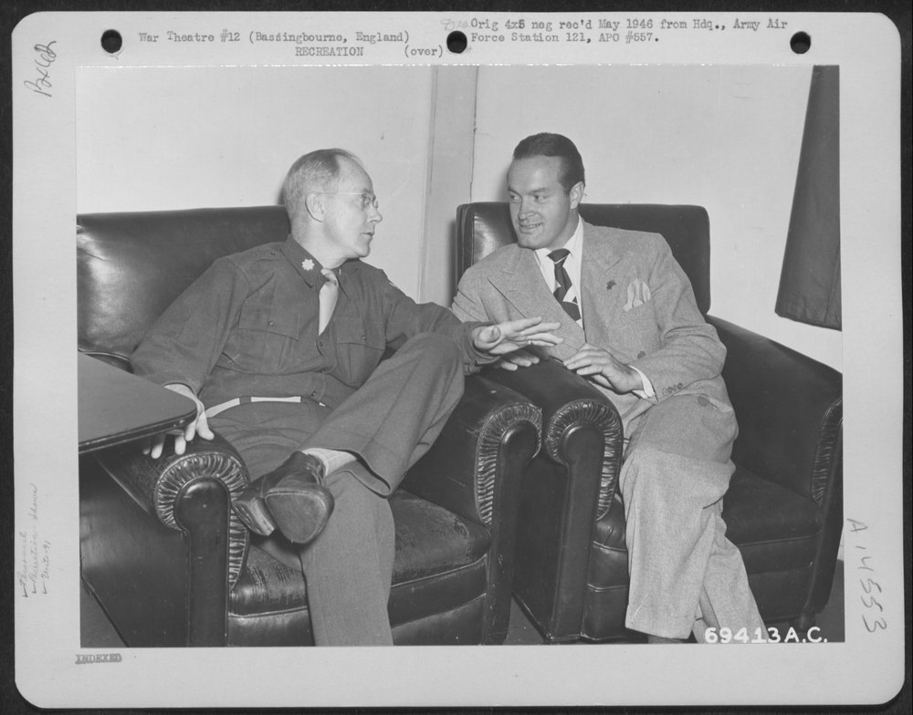 Bob Hope at Bassingbourne