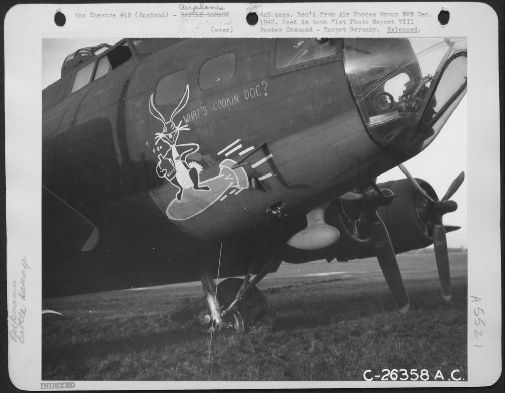 Boeing B-17 "Flying ofrtress", 8th Air force, England