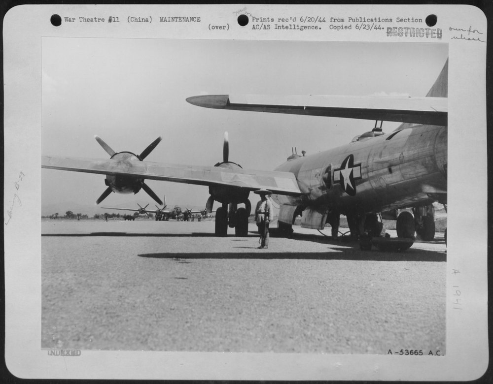 Boeing B-29 in China