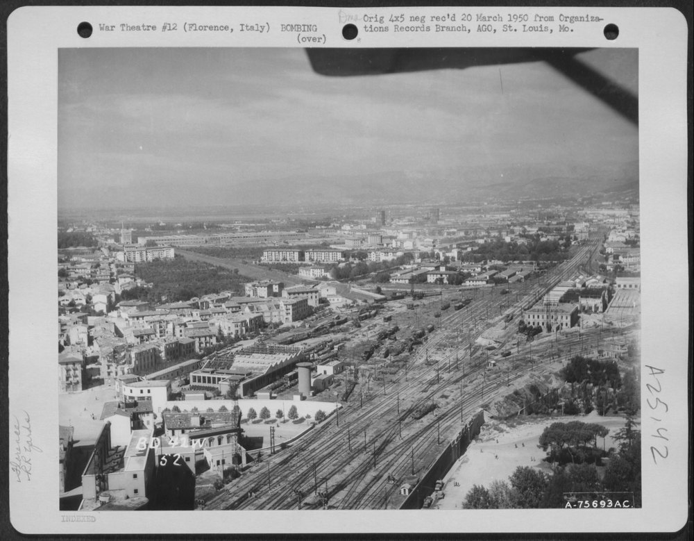 Bomb Damage At Florence