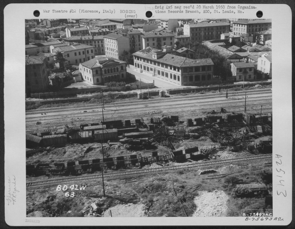 Bomb Damage At Florence