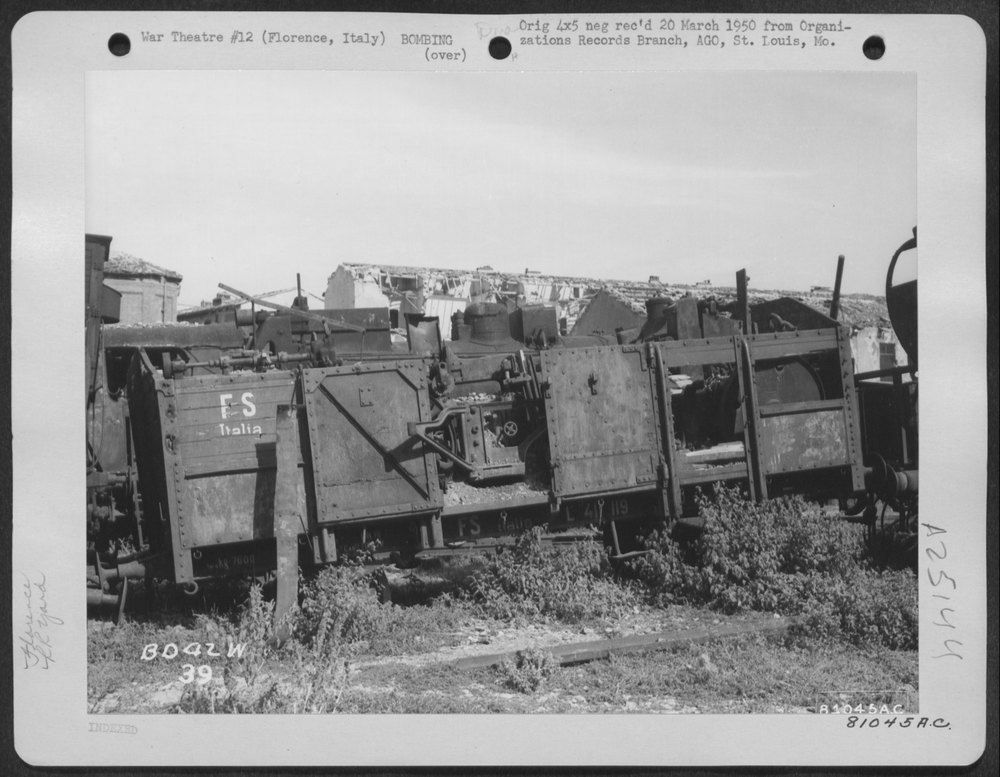 Bomb Damage At Florence