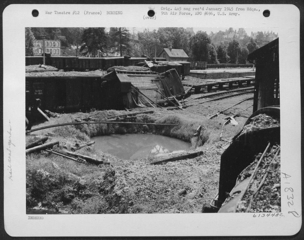 Bomb Damage In France