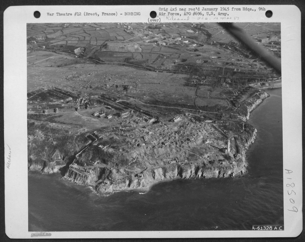 Bomb Damage To Brest France