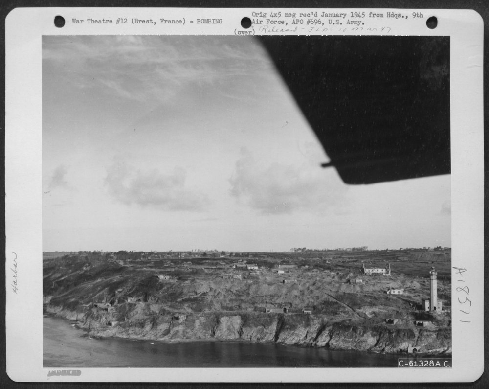 Bomb Damage To Brest France