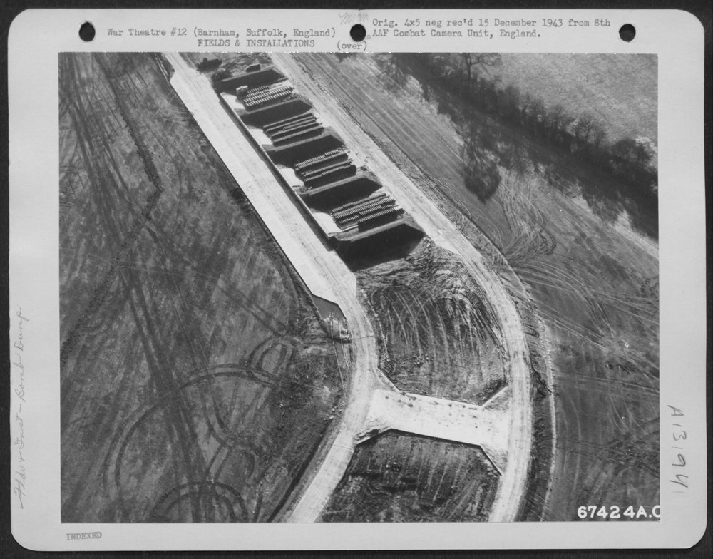 Bomb dump near Barnham
